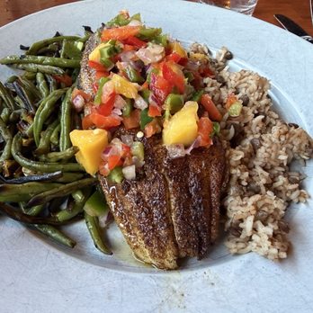 River's End Restaurant - Jerk Trout with rice and string beans Awesome!! - Bars Near Me - Bryson City, North Carolina River's End Restaurant - Jerk Trout with rice and string beans Awesome!! - Bars Near Me - Bryson City, North Carolina