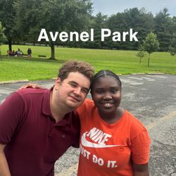 Avenel Park - Me and Celine Kamara at Avenel Local Park Last Sunday