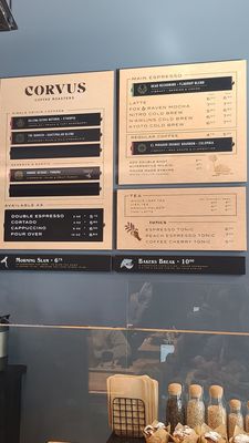 Menu photo 4 Corvus Coffee Roasters Denver, CO