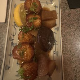 Scallop appetizer Scallop appetizer