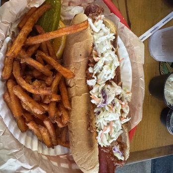 Long Doggers - Indialantic - This is the Johnny O hotdog - Seafood Near Me - Indialantic, Florida Long Doggers - Indialantic - This is the Johnny O hotdog - Seafood Near Me - Indialantic, Florida