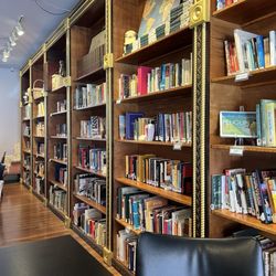 Protagonist Cafe - Bookshelves!
