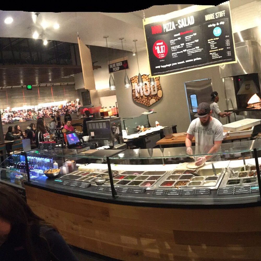 MOD Pizza - Yup, 3 people working - Fast Food Near Me - Walnut Creek, California MOD Pizza - Yup, 3 people working - Fast Food Near Me - Walnut Creek, California