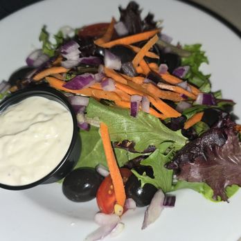 Cafe Murano - Side of house Salad no croutons with creamy parmesan dressing - $7 - Italian Near Me - Altamonte Springs, Florida
