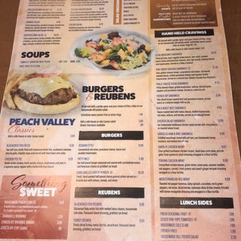 Peach Valley Café - Menu - Breakfast & Brunch Near Me - Mount Dora, Florida Peach Valley Café - Menu - Breakfast & Brunch Near Me - Mount Dora, Florida