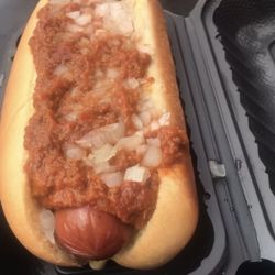 Rutter's Farm Stores - Doggie with chili and onion