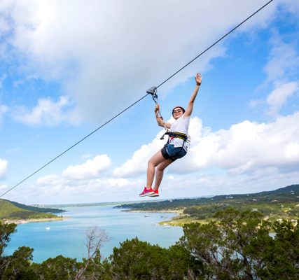 Double Barrel Shotgun Single Line Tour - The Double Barrel Shotgun Adventure is the ultimate high-speed thrill for adrenaline seekers! This tour features a single, record-breaking zipline—the longest and fastest in Texas—offering an unforgettable rush as you soar side by side with a friend. The adventure includes a scenic mile-long hike through the stunning Texas Hill Country before reaching the launch platform, where you’ll take in breathtaking views before zipping off on the ride of a lifetime. Perfect for those who want an intense, heart-pounding experience in a shorter time frame, this 1.5-hour adventure is all about pure speed and excitement Double Barrel Shotgun Single Line Tour - The Double Barrel Shotgun Adventure is the ultimate high-speed thrill for adrenaline seekers! This tour features a single, record-breaking zipline—the longest and fastest in Texas—offering an unforgettable rush as you soar side by side with a friend. The adventure includes a scenic mile-long hike through the stunning Texas Hill Country before reaching the launch platform, where you’ll take in breathtaking views before zipping off on the ride of a lifetime. Perfect for those who want an intense, heart-pounding experience in a shorter time frame, this 1.5-hour adventure is all about pure speed and excitement