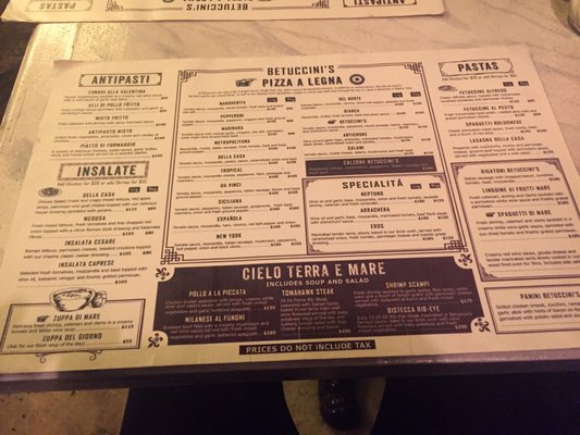 Menu photo 7 Betuccinis Rosarito Beach, BCN