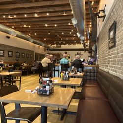 The Brick & Barrel - Dining room and bar.