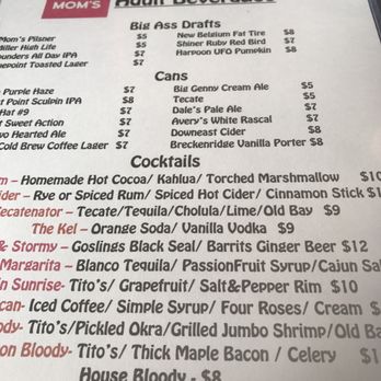 Mom's Kitchen & Bar - Bars Near Me - Astoria, New York