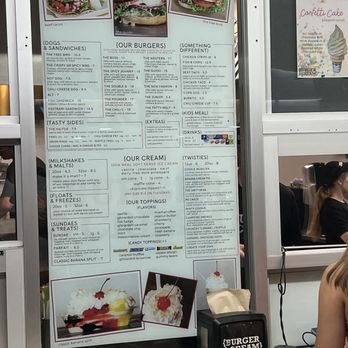 Burger & Cream - Menu - Desserts Near Me - Auburn, California Burger & Cream - Menu - Desserts Near Me - Auburn, California