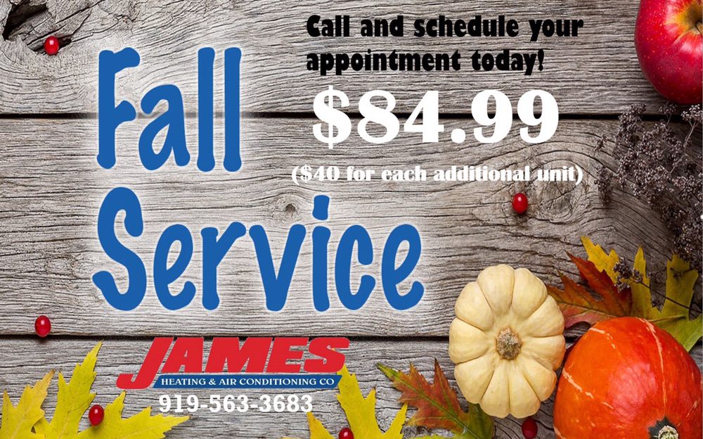 JAMES HEATING & AIR CONDITIONING Updated September 2024 209 W Ruffin St, Mebane, North