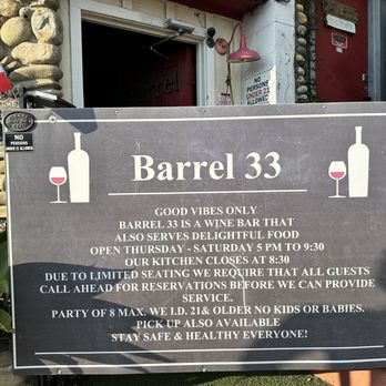 Barrel 33 - Front door. - Wine Bars Near Me - Ventura, California