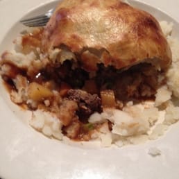 Cornish Pasty and Mash