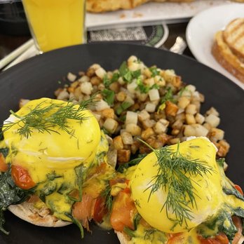 Blu Jam Cafe - Norwegian Benedict - Breakfast & Brunch Near Me - Los Angeles, California