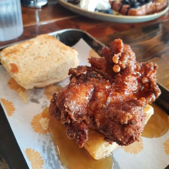 Dandelion Cafe - Honey butter chicken biscuit (yum) - Coffee & Tea Near Me - Bellaire, Texas Dandelion Cafe - Honey butter chicken biscuit (yum) - Coffee & Tea Near Me - Bellaire, Texas