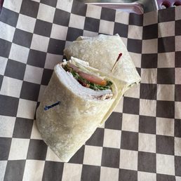Rathdrum club wrap 1/2 sandwich! Rathdrum club wrap 1/2 sandwich!