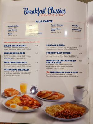 Menu photo 1 Iron Skillet Joplin, MO Menu photo 1 Iron Skillet Joplin, MO