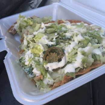 Franco's Taqueria - Chicken Tostados! Even the takeout looks great!! - Mexican Near Me - Riverside, New Jersey Franco's Taqueria - Chicken Tostados! Even the takeout looks great!! - Mexican Near Me - Riverside, New Jersey