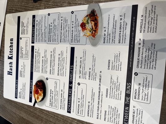 Menu photo 6 Hash Kitchen Chandler, AZ