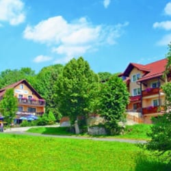 Gasthof Zum Signalstein in Hundsdorf bei Obertrubach in der Fränkischen Schweiz.
