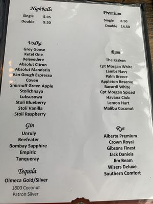 Menu photo 7 Lighthouse Bistro & Pub Nanaimo, BC