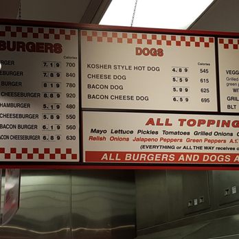 Five Guys - Menu - Burgers Near Me - San Diego, California Five Guys - Menu - Burgers Near Me - San Diego, California