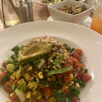 Vinaigrette - The Omega salad with grilled Herb Chicken breast - Salad Near Me - Albuquerque, New Mexico