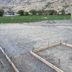 Rubio Brothers Construction - Prep work on a pickle ball court.
