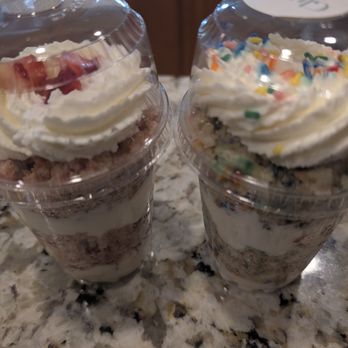 Casa Costa Bake Shop - Funfetti cake in a cup strawberry too - Bakeries Near Me - Leander, Texas