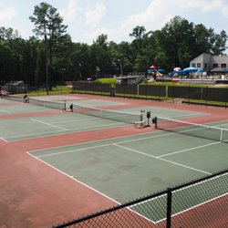 Burkwood Swim & Racquet Club - 8 Hard Surface Outdoor Tennis Courts in addition to 4 Indoor Courts and 4 Clay Courts