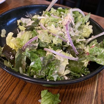 RigaTony's Authentic Italian - Salad with amazing house dressing - Italian Near Me - Tempe, Arizona