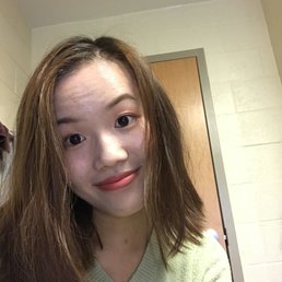 My hair before - dyed using store bought dye
