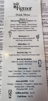 Menu photo 4 Figmor Cafe and Eatery North Tonawanda, NY