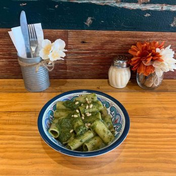 Grafa Pizza - Rigatoni with pesto - Pizza Near Me - Miami Beach, Florida