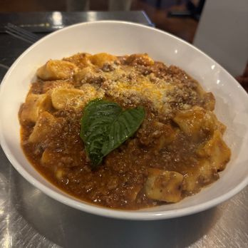 Blue Cave Restaurant - Gnocchi bolognese - Sicilian Near Me - Lewiston, New York