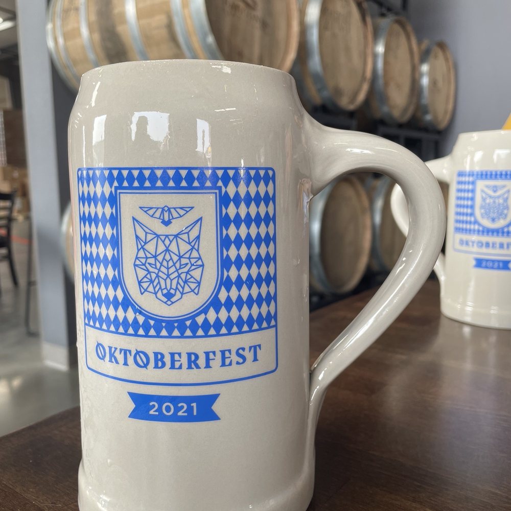 Crow & Wolf - Oktcrowberfest 2021 Stein - Breweries Near Me - Clovis, California Crow & Wolf - Oktcrowberfest 2021 Stein - Breweries Near Me - Clovis, California