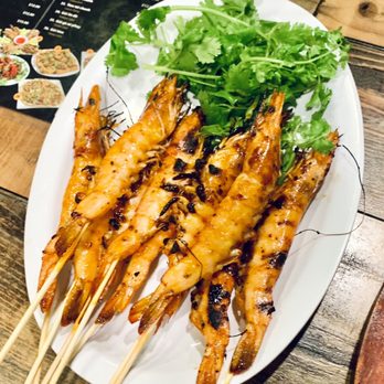 Quan De 7 Mon - shrimp skewers ~ a must - Vietnamese Near Me - South El Monte, California Quan De 7 Mon - shrimp skewers ~ a must - Vietnamese Near Me - South El Monte, California