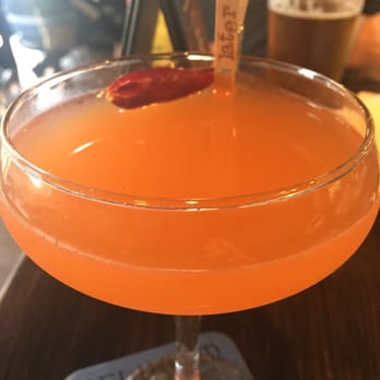 Bosscat Kitchen & Libations - Text you later cocktail! A little sweet with a spicy finish, very good - New American Near Me - Irvine, California Bosscat Kitchen & Libations - Text you later cocktail! A little sweet with a spicy finish, very good - New American Near Me - Irvine, California