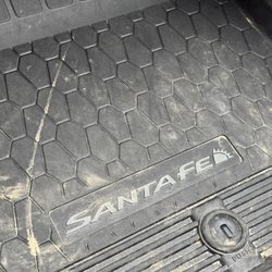 Passenger side mat