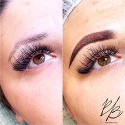 Before & After Ombré Powder Brows