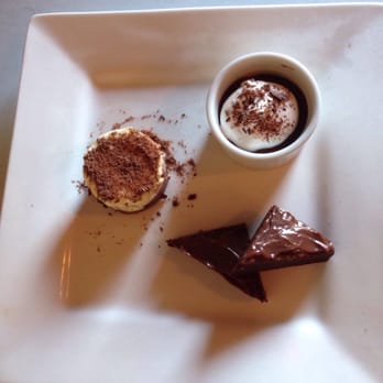 Coho Restaurant - What's not to love about a dessert trio tasting - Seafood Near Me - Friday Harbor, Washington