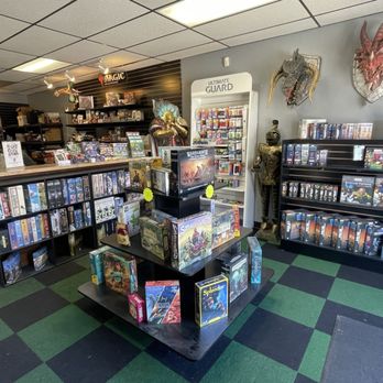 Green Tower Games - Storefront with New Games Section - Tabletop Games Near Me - Santa Clarita, California Green Tower Games - Storefront with New Games Section - Tabletop Games Near Me - Santa Clarita, California