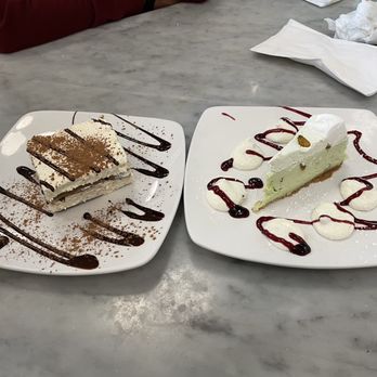 Nella Pizza e Pasta - Tiramisu & pistachio cheesecake - Pizza Near Me - Chicago, Illinois Nella Pizza e Pasta - Tiramisu & pistachio cheesecake - Pizza Near Me - Chicago, Illinois