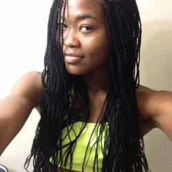 Fatima's Salon Braids & Weaves - Day 1 of twists