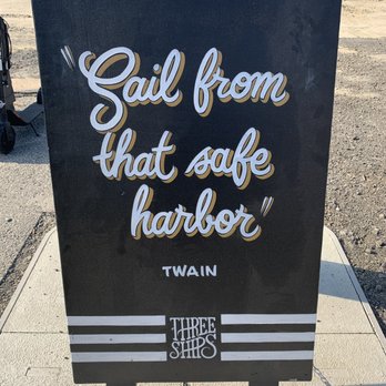Three Ships Coffee Roasters - Signage - Coffee & Tea Near Me - Virginia Beach, Virginia