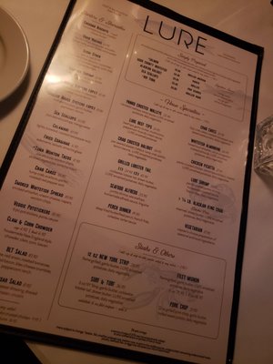 Menu photo 6 LURE Sister Bay, WI