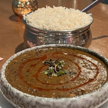 Aurum - Add a side of beans - Dal Makani - served with an artisan flare. - Indian Near Me - Los Altos, California