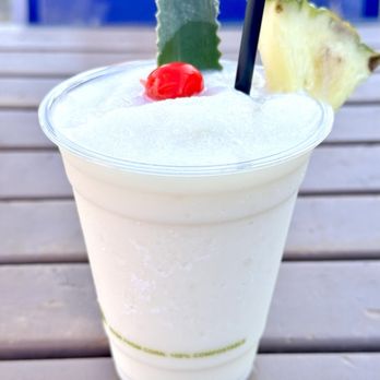 The Deck - The best part of my meal - The BEST virgin pinacolada I have ever had! - New American Near Me - Tybee Island, Georgia The Deck - The best part of my meal - The BEST virgin pinacolada I have ever had! - New American Near Me - Tybee Island, Georgia