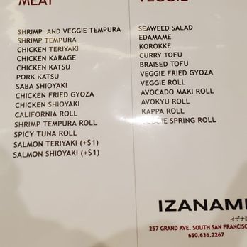 Izanami - New bento box menu year 2025 Jan. - Sushi Bars Near Me - South San Francisco, California Izanami - New bento box menu year 2025 Jan. - Sushi Bars Near Me - South San Francisco, California